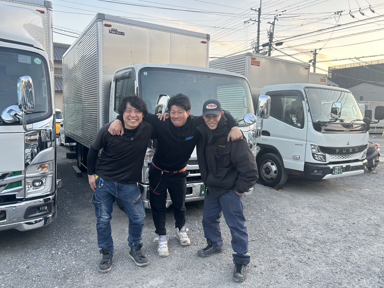 栄翔運輸で働くスタッフ